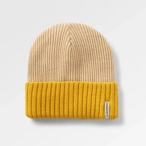 Bonnet recyclé Outlook - Jaune Moutarde/Gris Acier