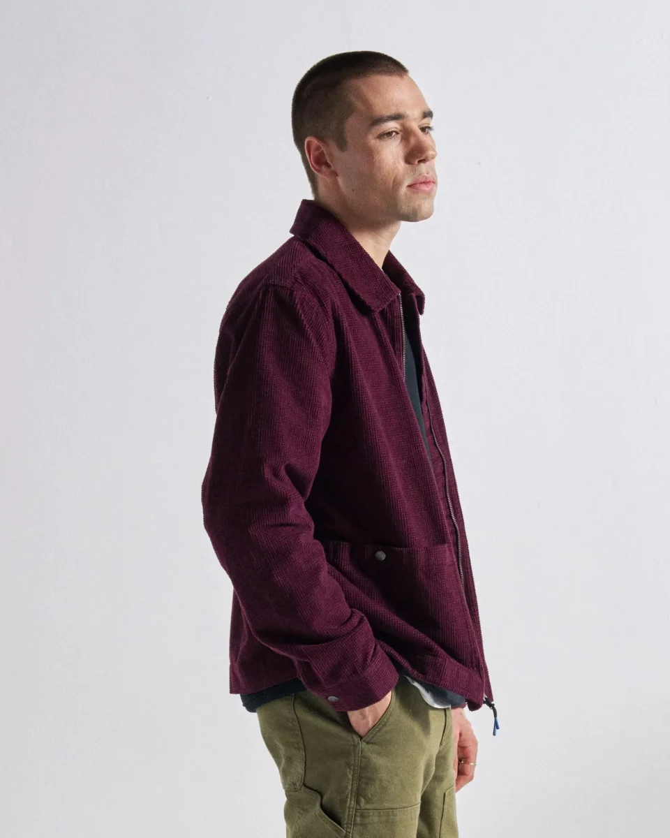 Surchemise en Corde de Coton Bio Harvest - Fig – Image 3