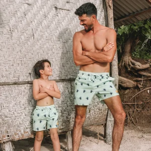 Le pack de 2 shorts de bain Papa / Fils assortis - Le Galapago