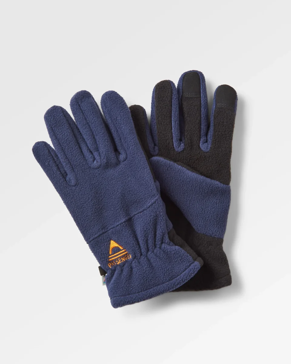 Gants en polaire recyclée pour écran tactile - Rich Navy