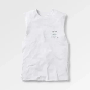 Gilet en Coton Recyclé Escapism - Blanc