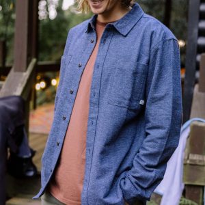 Chemise en flanelle Backcountry - Rich Navy/Birch