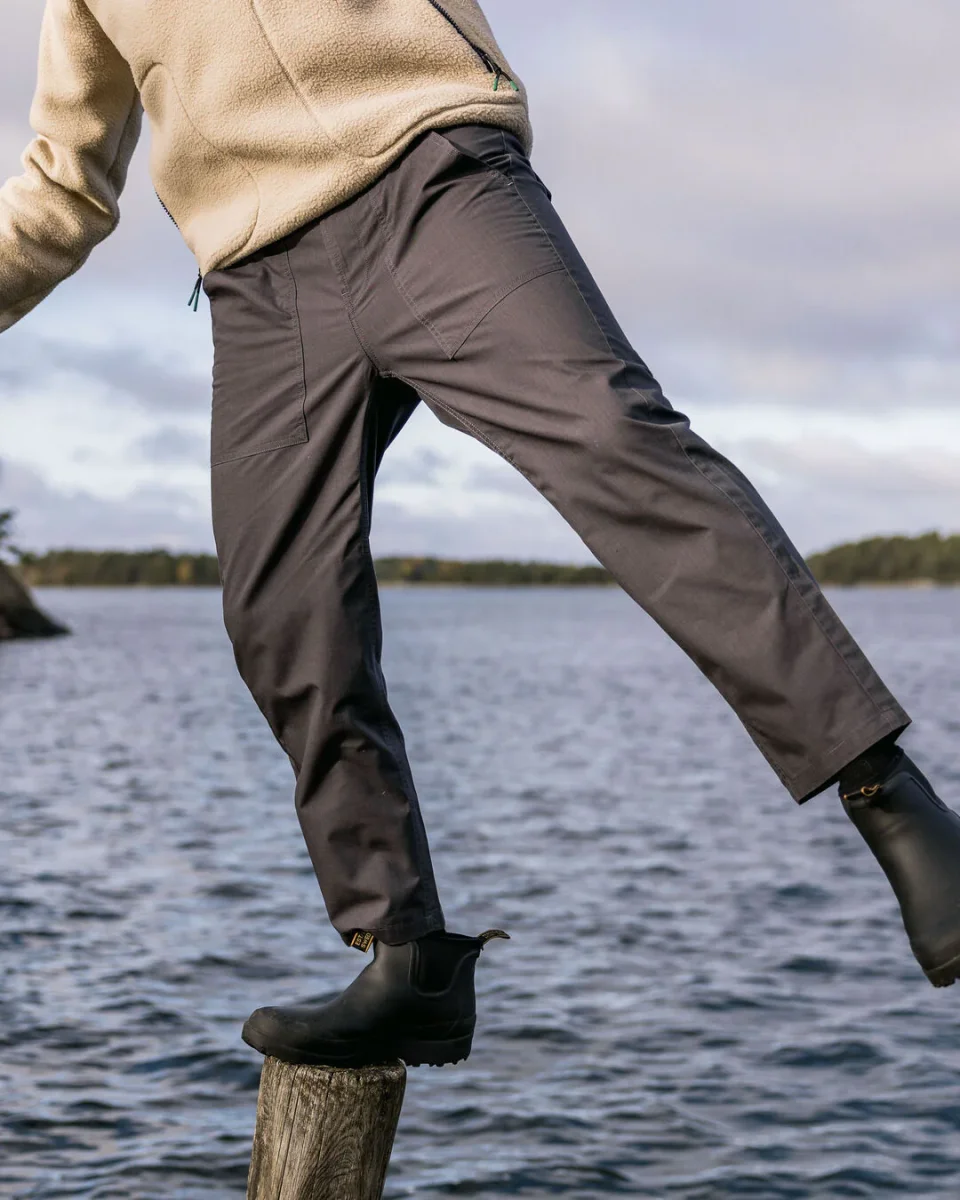 Pantalon intemporel - Charcoal – Image 2