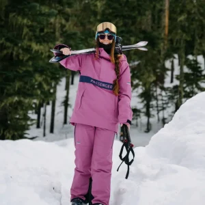 Pantalon Recyclé pour Femme Snowscape - Mauve Haze