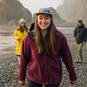 Veste Imperméable Recyclée Cinq Éléments - Fig