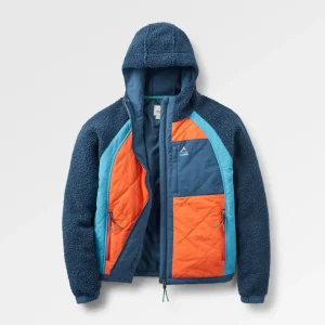 Veste Matelassée Lara - Rich Navy/Ember Orange