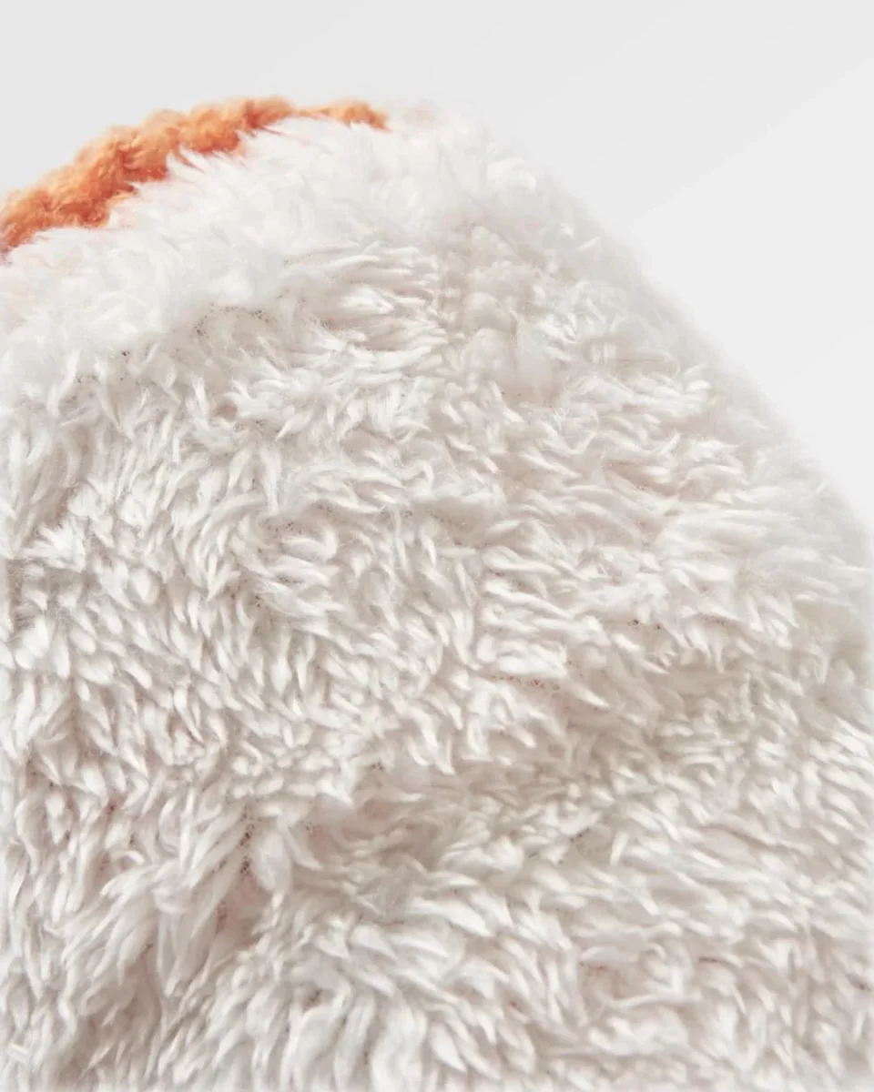 Moufles sans doigts doublées en polaire recyclée Lily - Abricot – Image 4