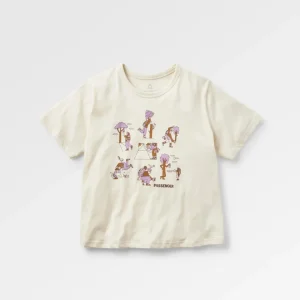 T-shirt en Coton Bio Go Forage - Bouleau