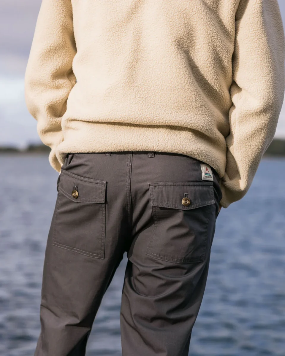 Pantalon intemporel - Charcoal – Image 4