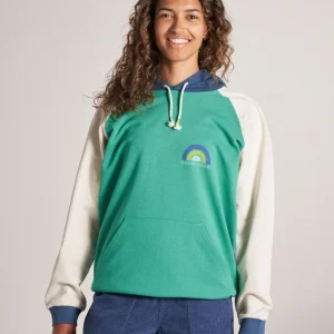 Sweat à Capuche en Coton Bio Riser - Greenlake