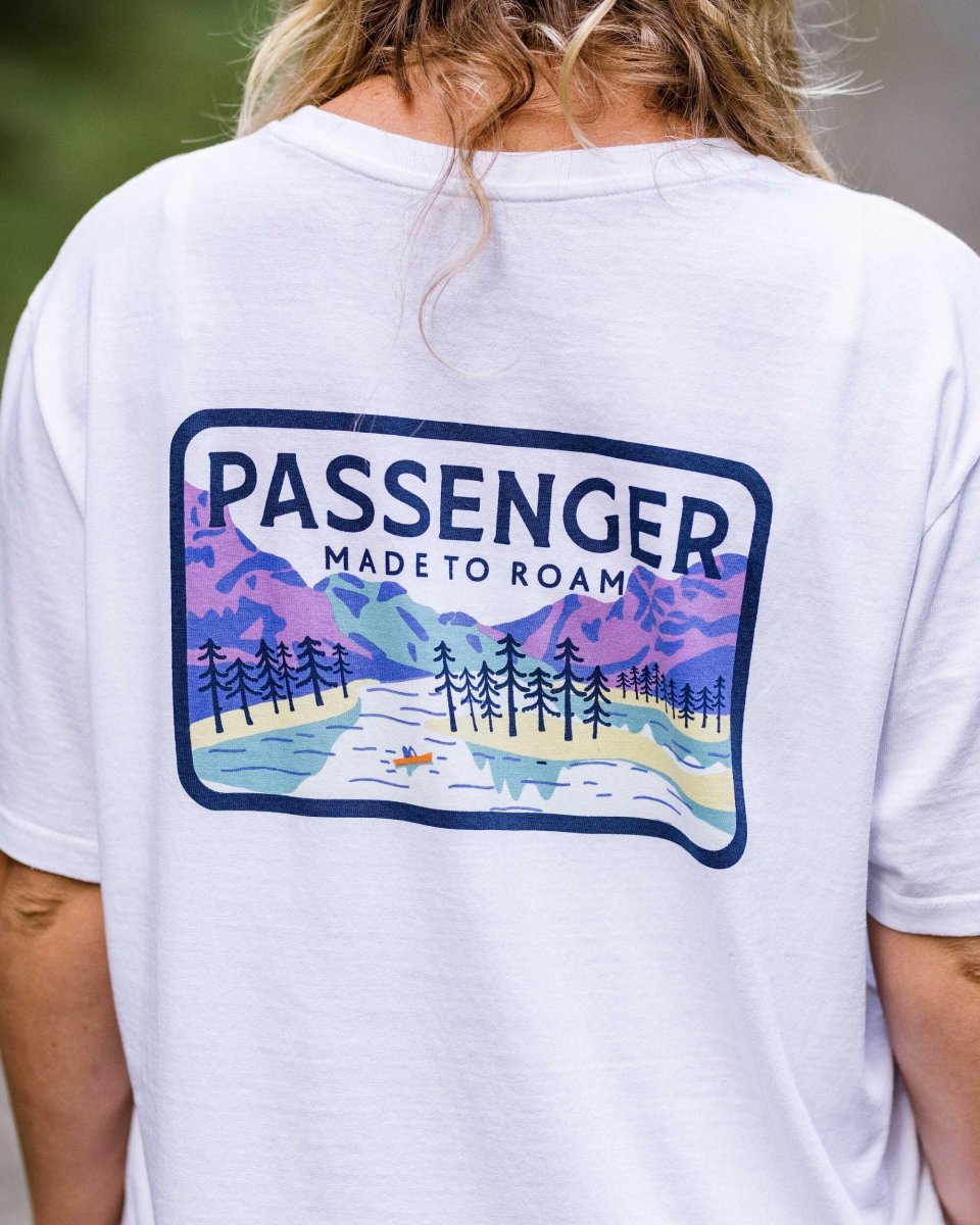 T-shirt en coton recyclé Love The Wild - Blanc – Image 5