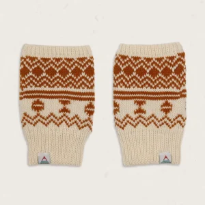 Mitaines sans doigts doublées en polaire recyclée Flurry - Glazed Ginger