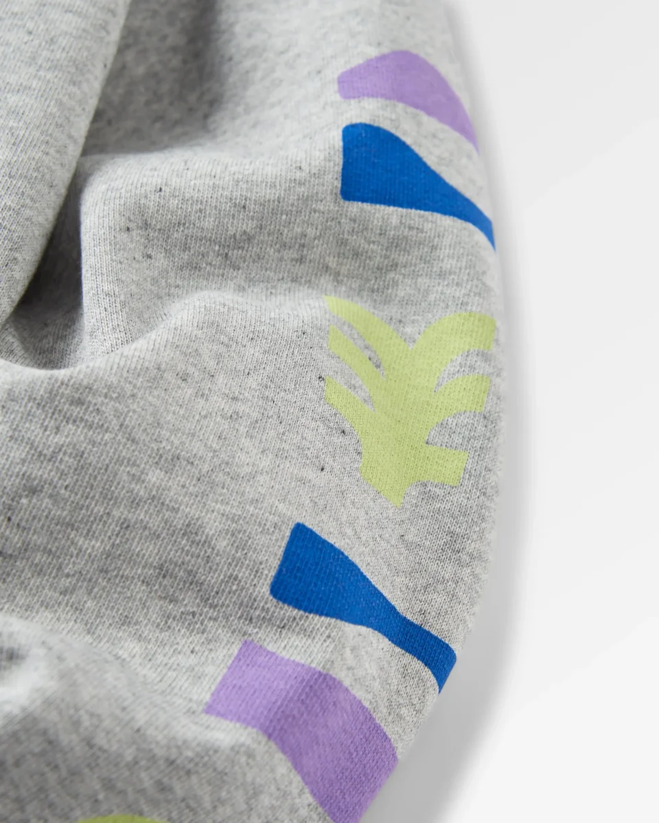 Sweatshirt Recyclé Papercut - Gris Chiné – Image 3