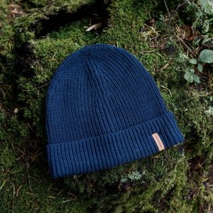 Bonnet en acrylique recyclé Compass - Rich Navy