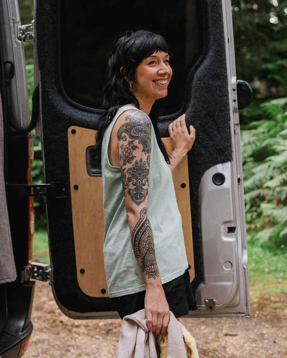 Haut en Coton Recyclé Rivergate - Menthe Verte – Image 4