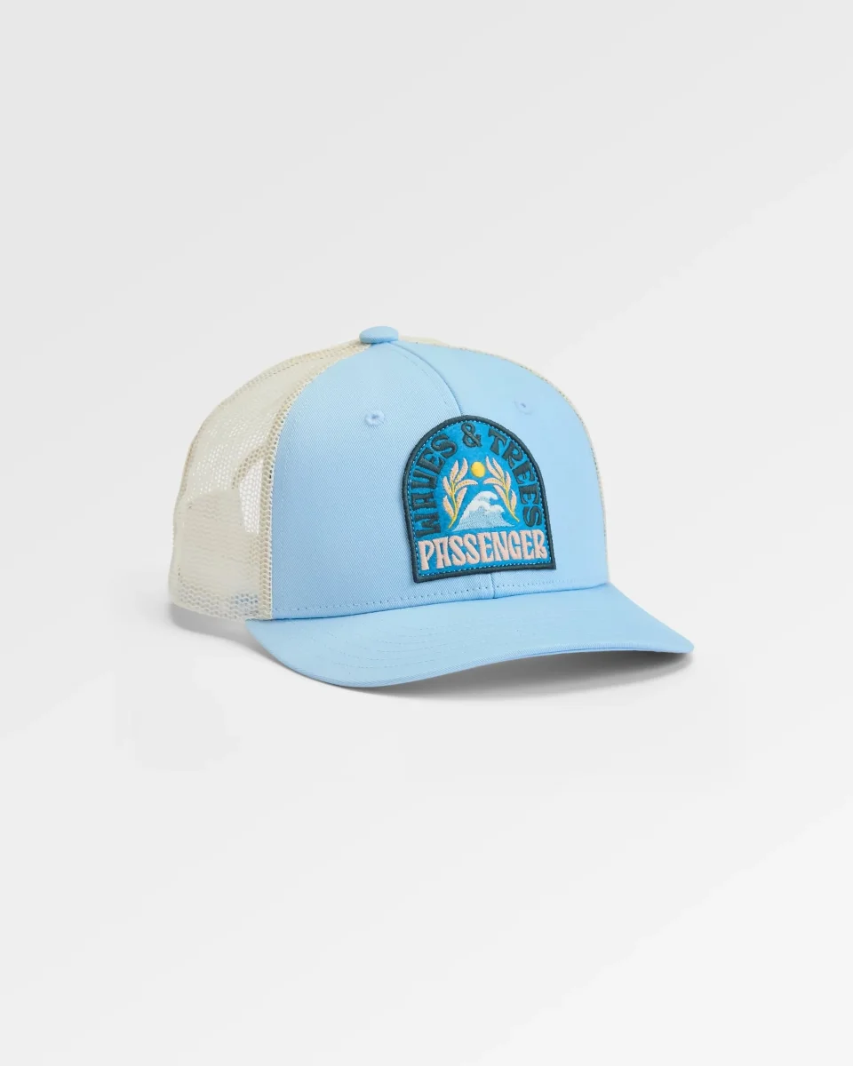 Casquette Trucker en Coton Bio - Denim Délavé