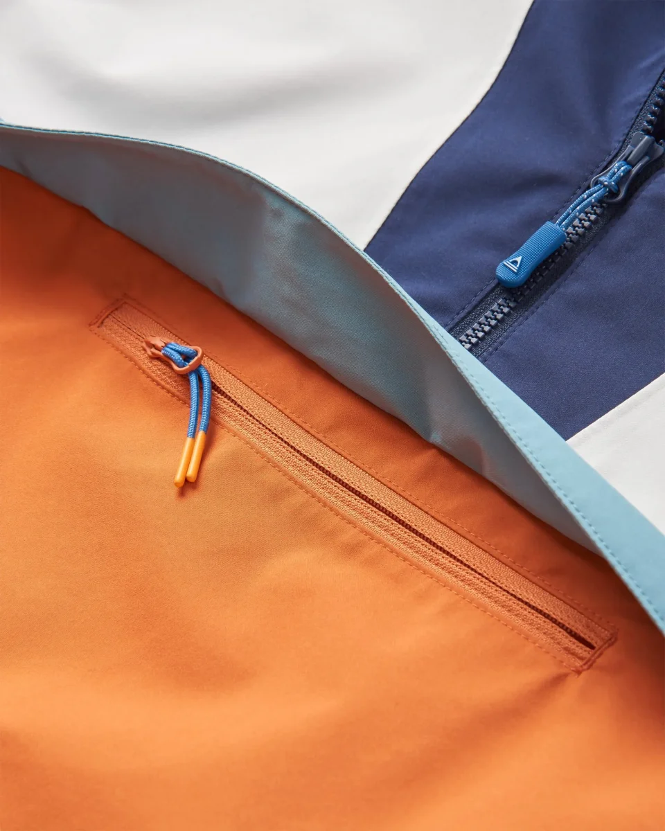 Anorak Imperméable Recyclé Skyline - Orange Brûlé/Bouleau – Image 9