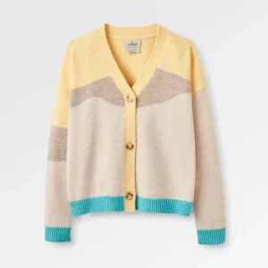 Cardigan Tricoté 'Light' Scenic - Jaune Scenic