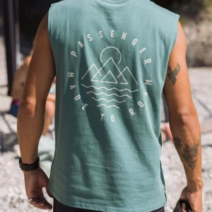 Gilet en coton recyclé Escapism - Deep Ocean