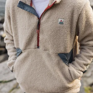 Muse Sherpa Fleece Doublé Polaire Recyclé - Gris Galet