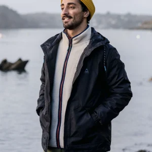 Veste Résistante à l'Eau Recyclée Tallows - Vrai Noir