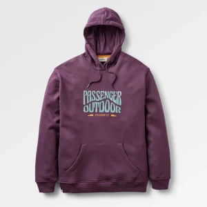 Yuca Organic Cotton Hoodie - Deep Plum