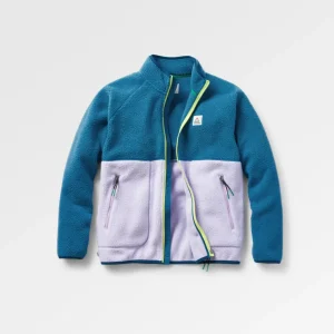 Polaire Sherpa Recyclée Full Zip Fairbanks - Lila Mist