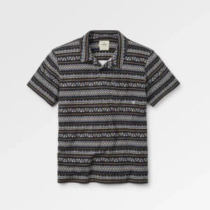 HMveekHyFb2P3QN7FBGRxZbwH9dR8I0gCur_3bAcmbw.jpgv1757499368 Polo en éponge Rising - Rayures géométriques noir délavé