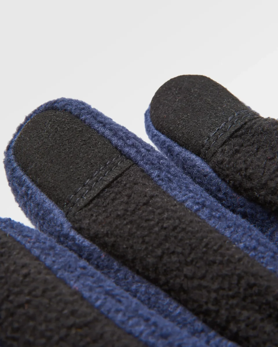 Gants en polaire recyclée pour écran tactile - Rich Navy – Image 5