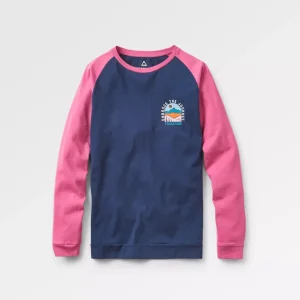 T-shirt à Manches Longues Outlook Recyclé - Brume Mauve