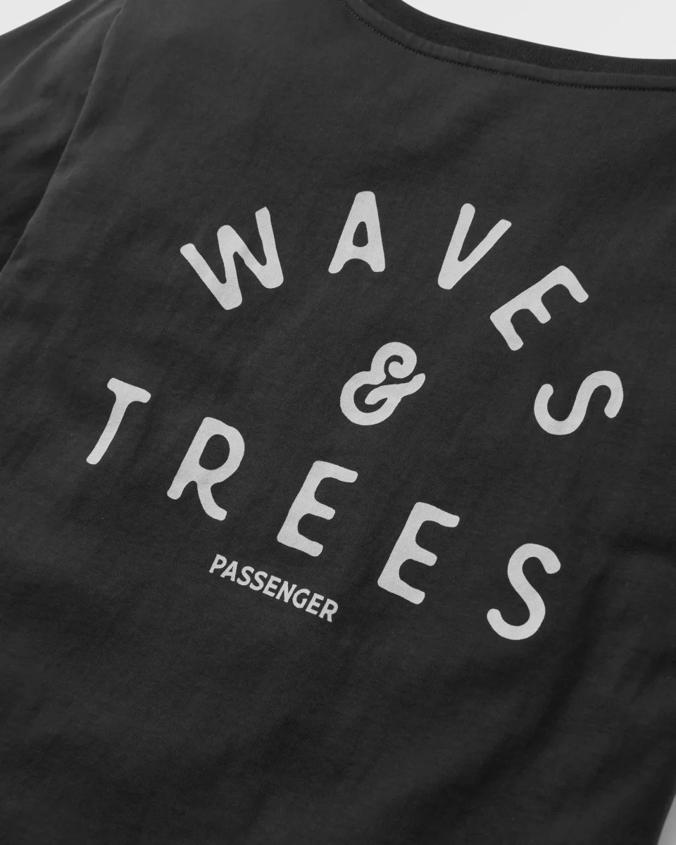 T-shirt en Coton Recyclé Penida - Noir – Image 6