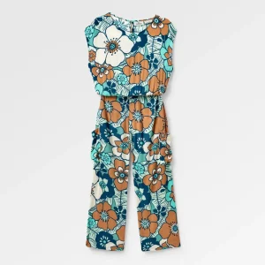 Combinaison Thimbleberry - Vintage Floral Aqua