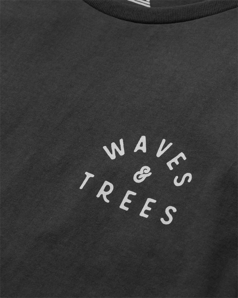 T-shirt en Coton Recyclé Penida - Noir – Image 7