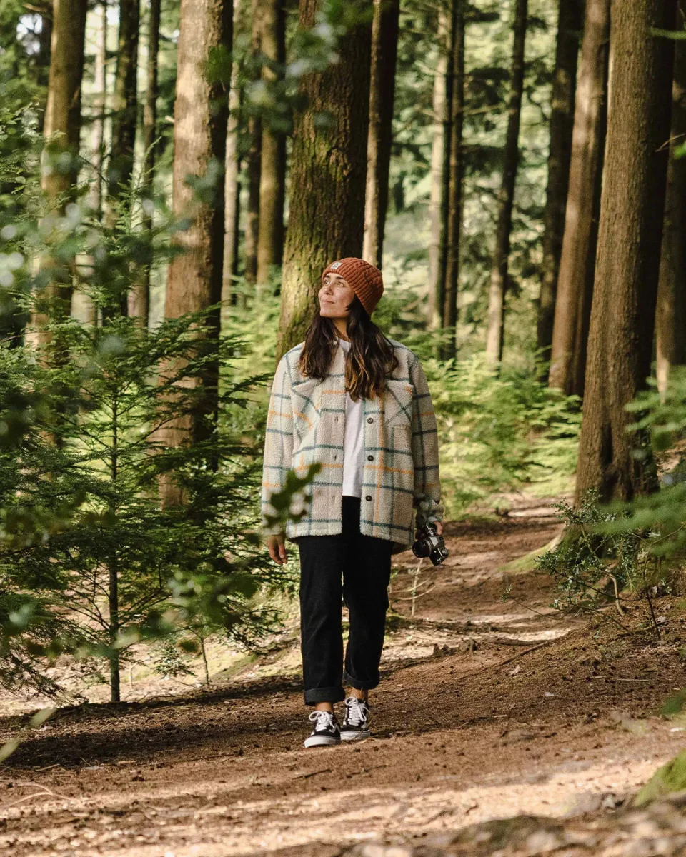 Chemise en Sherpa Recyclé Teint Olympus - Surf Spray Check – Image 3