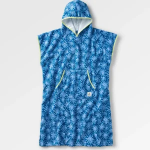 ISfx-ln23rGWp_SxKQw5DmNLcUjj6GUFHGoK3uJc2-M.jpgv1756475432 Poncho en Serviette Recyclée Tulum - Bleu Acier Algues Marines