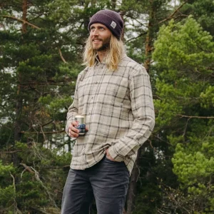 Chemise à carreaux Backcountry - Carreaux avoine