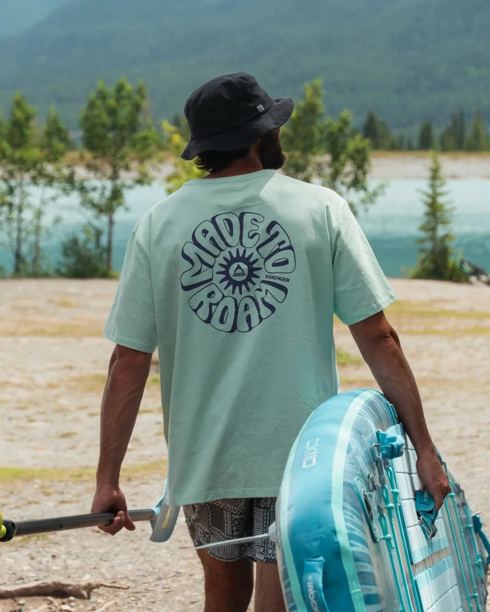 T-shirt en coton recyclé Easy Days - Spearmint