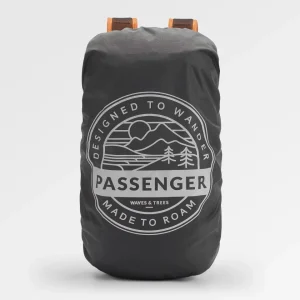 Housse de sac à dos imperméable recyclée (18-35L) - Noir