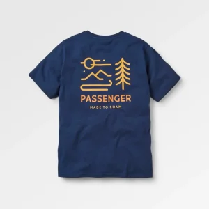 T-shirt en coton bio Phoenix - Rich Navy