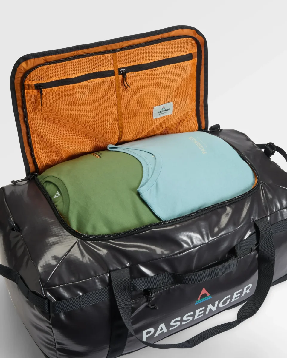 Sac de sport recyclé Roamer 80L - Phantom Black – Image 8