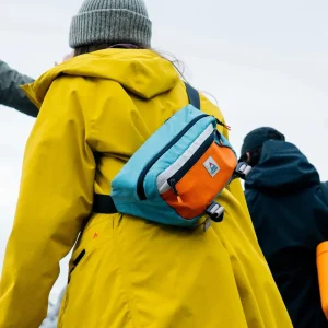 Sac banane recyclé Boondocker - Arctic/Retro Orange