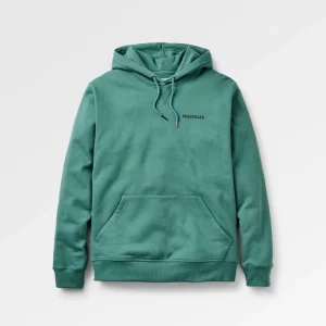 Sweat à capuche en coton recyclé Roamer - Océan Profond