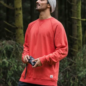 Sweat-shirt homme Heritage - rouge cardinal