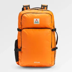 Sac à dos et duffel Atlas - orange lever de soleil