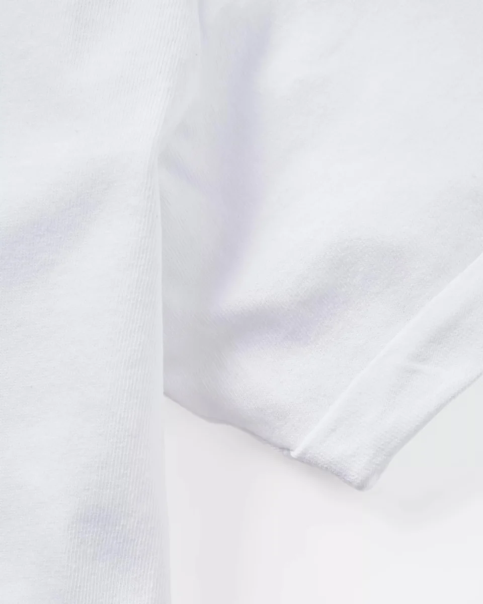 T-shirt en coton recyclé Canelazo - Blanc – Image 4