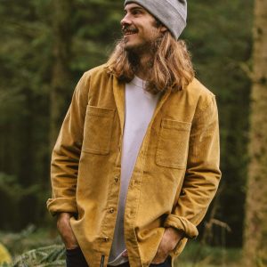 Chemise en Coton Côtelé Backcountry - Or Moutarde