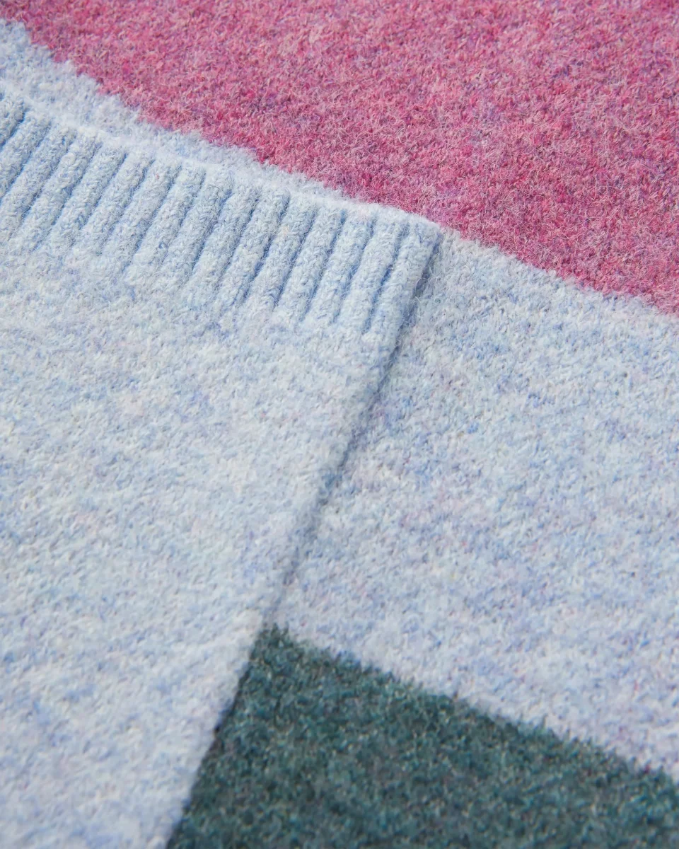 Cardigan Tricoté Recyclé Vista - Rhubarbe – Image 8