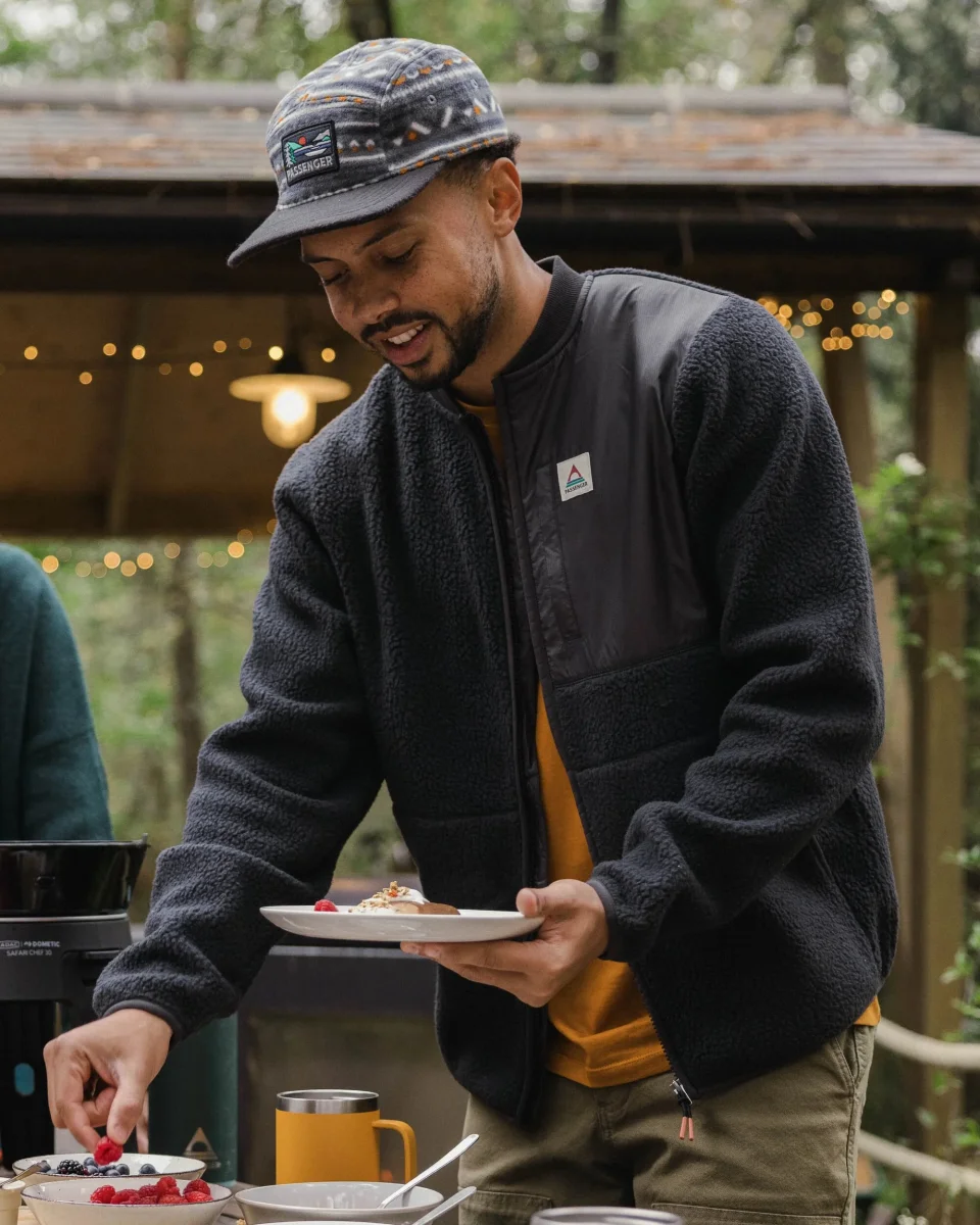 Reconnect Sherpa Polaire Recyclée - Noir