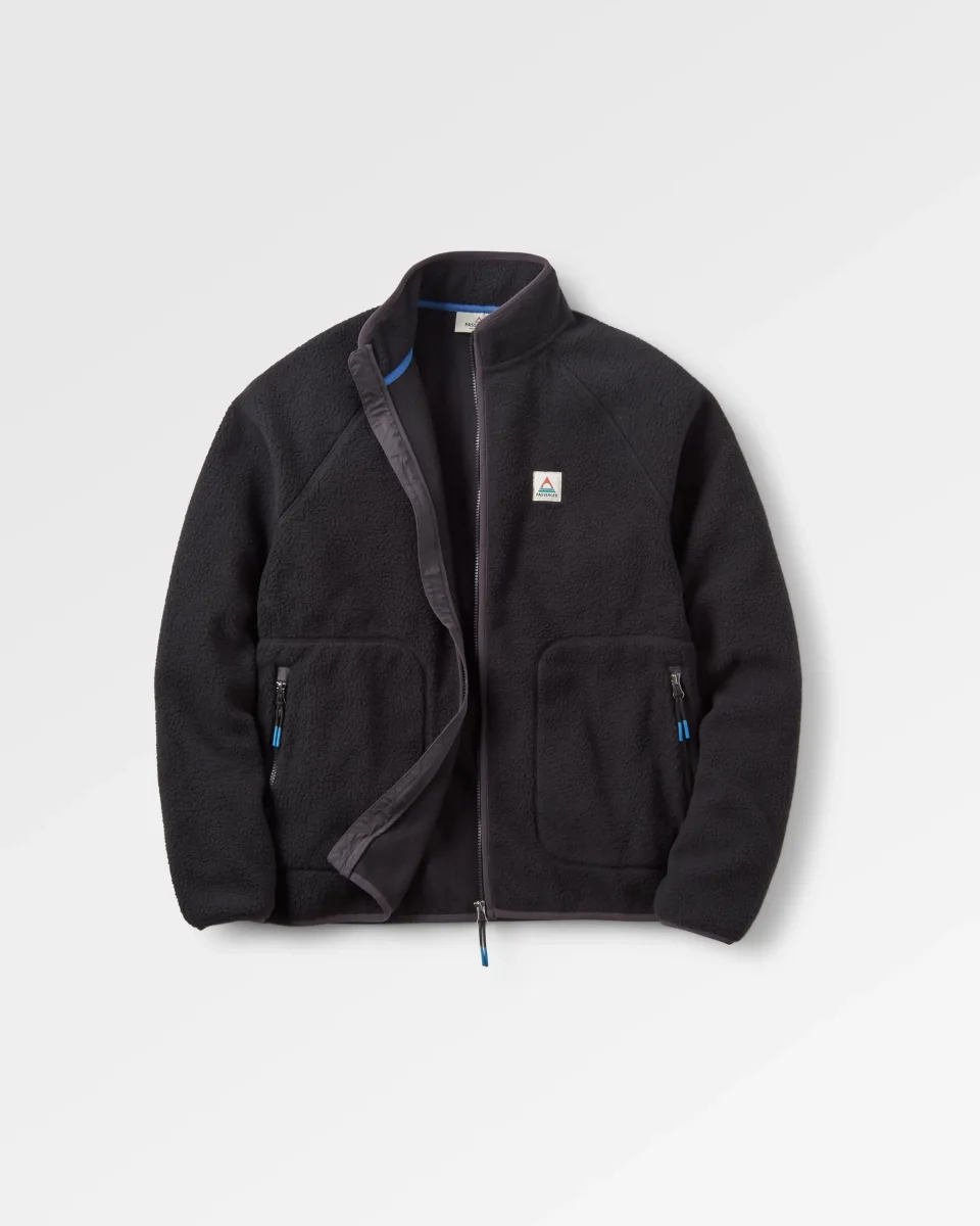 Polaire Sherpa Recyclée Full Zip Tripper 2.0 - Noir