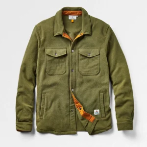 Chemise en polaire recyclée Maple - Kaki